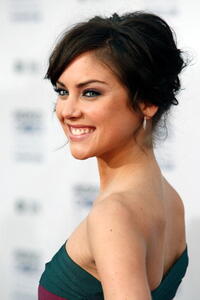 Jessica Stroup at the 35th Annual People's Choice Awards.