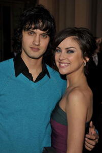 Michael Steger and Jessica Stroup at the 35th Annual People's Choice Awards.