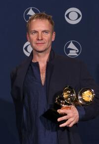 Sting at the 2000 Grammy Awards.