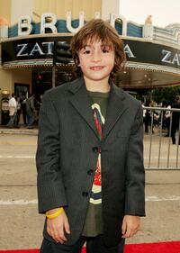 Jonah Bobo at the premiere of "Zathura: A Space Adventure."
