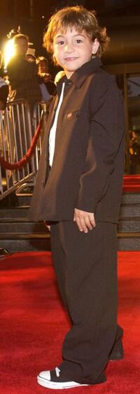 Jonah Bobo at the premiere of "Around the Bend."