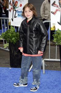 Jonah Bobo at the premiere of "Flushed Away."
