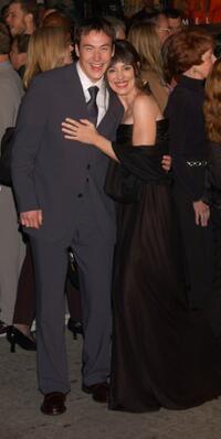 Chris Klein and Madeleine Stowe at the premiere of "We Were Soldiers."