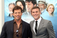Harry Connick Jr. and Austin Stowell at the California premiere of "Dolphin Tale."