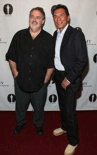Jon Landau and Wes Studi at the AMPAS Presents "Acting In The Digital Age."