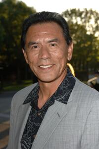 Wes Studi at the Los Angeles premiere of "Bury My Heart At Wounded Knee."