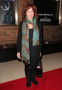 Mindy Sterling at the opening night of "Chicago."