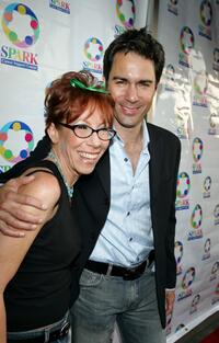 Mindy Sterling and Eric McCormack at the WeSPARKLE Variety Hour to benefit weSPARK Cancer Support Center.