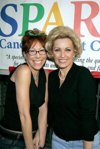 Mindy Sterling and Lorna Patterson at the WeSPARKLE Variety Hour to benefit weSPARK Cancer Support Center.