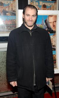 Michael Stuhlbarg at the premiere of "In Bruges."