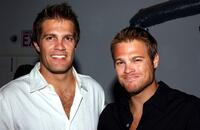 Geoff Stults and George Stults at the AMP Awards.