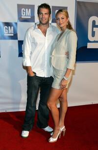 Geoff Stults and Stacy Keibler at the 3rd annual GM All-Car Showdown.