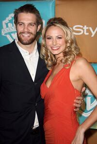 Geoff Stults and Stacy Keibler at the after party of "In Style Magazine and Warner Bros.Studios Golden Globe."