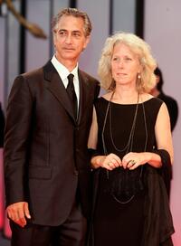 David Strathairn and his wife Logan at the 62nd Venice Film Festival, for the premiere of "Good Night, And Good Luck".