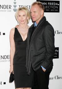 Trudie Styler and Sting at the Lavender Party.
