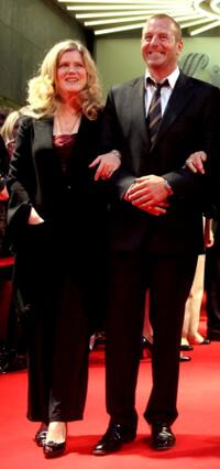 Barbara Sukowa and Heino Ferch at the premiere of "Vision: From The Life Of Hildegard Von Bingen."