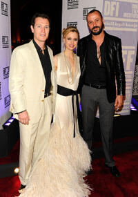 Nick Moran, Executive Director of the Doha Tribeca Film Festival Amanda Palmer and Ali Suliman at the premiere of "Casino Jack" during the 2010 Doha Tribeca Film Festival.