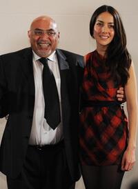 Adnan Awamleh and Cecilia Suarez at the 36th Annual International Emmy Awards.
