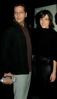 Victor Huggo Martin and Cecilia Suarez at the world premiere screening of "Fidel."