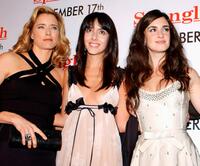 Tea Leoni, Cecilia Suarez and Paz Vega at the Los Angeles premiere of "Spanglish."