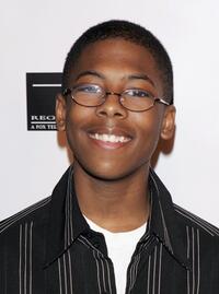 Jeremy Suarez at the 100th episode party of "The Bernie Mac Showa."
