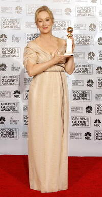 Meryl Street at the 64th Annual Golden Globe Awards in Beverly Hills. 