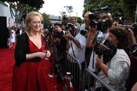 Meryl Streep at the LA Screening of Columbia Pictures "Julie & Julia" at the Mann Village Theatre.