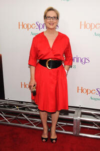 Meryl Streep at the New York premiere of "Hope Springs."