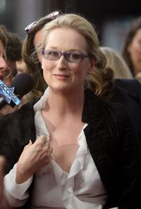 Meryl Streep at the New York premiere of "Julie & Julia."