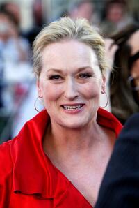 Meryl Streep at the world premiere of "Mamma Mia!"
