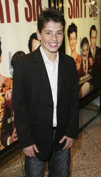 Gregg Sulkin at the premiere of "Sixty Six."