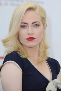 Charlotte Sullivan at the photocall of "Rookie Blue" during the 51st Monte Carlo TV Festival.