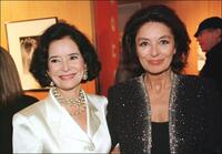 Anouk Aimee at the 50th anniversary of the Cannes Film Festival, during the Academy of Motion Picture Arts and Sciences reception.