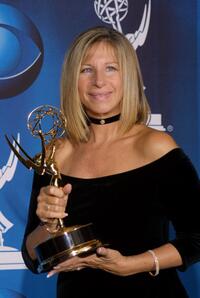 Barbra Streisand at the 53rd Annual Emmy Awards.