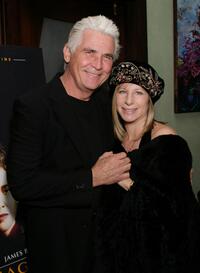 Barbra Streisand and James Brolin at the Showtime's Pre Golden Globe Party.