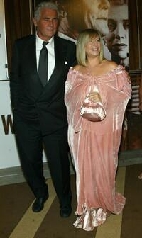Barbra Streisand and James Brolin at the Showtime Network post 56th Annual Primetime Emmy Party.
