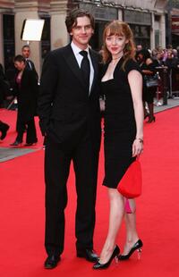 Dan Stevens and Guest at the British Academy Television Awards 2008.