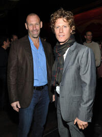 Adam Barnett and Eric Sheffer Stevens at the after party of the New York premiere of "Silent House."