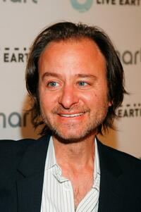 Fisher Stevens at the Live Earth and smart house party.