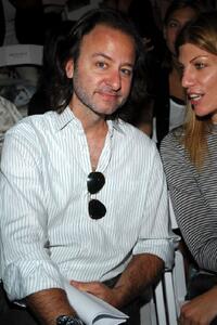 Fisher Stevens at the Carlos Miele Spring 2008 Fashion Show.