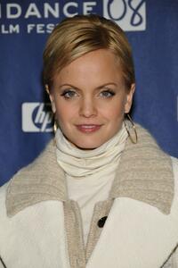 Mena Suvari at the premiere of "The Mysteries Of Pittsburgh" during the Sundance Film Festival.