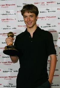 Jeremy Sumpter at the 30th Annual Saturn Awards.