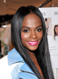 Tika Sumpter at the Rebecca Minkoff during the Spring 2013 Mercedes-Benz Fashion Week in New York.