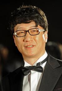 Sun Hong-Lei at the 2nd Asian Film Awards ceremony.