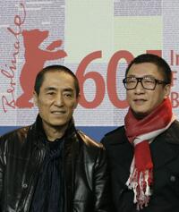 Director Zhang Yimou and Sun Hong-Lei at the 60th Berlin International Film Festival.