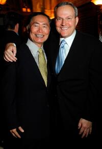 George Takei and Brad Altman at the Friars Club's "So You Think You Can Roast."