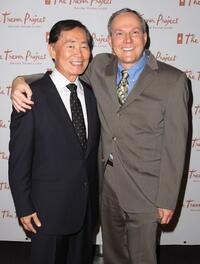 George Takei and Producer Brad Altman at the 8th Annual The Trevor Project Benefit Gala.