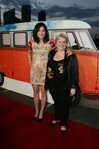 Missy Higgins and Magda Szubanski at the Sydney premiere of "Bran Nue Dae."
