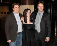 Producers Robin Bissell, Mary Pat Bentel and Hart Bochner at the premiere of "Just Add Water."