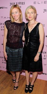 Annie Sundberg and Ricki Stern at the premiere of "Joan Rivers: A Piece of Work."